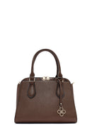 Woman Brown Long-Strap Classic Shoulder Bag | Derimod Woman Brown Long-Strap Classic Shoulder Bag | Derimod