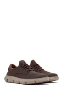 Skechers Men's Brown Garza-Reardon Sports Sneaker | Derimod Skechers Men's Brown Garza-Reardon Sports Sneaker | Derimod