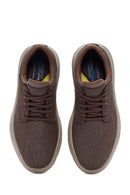 Skechers Men's Brown Garza-Reardon Sports Sneaker | Derimod Skechers Men's Brown Garza-Reardon Sports Sneaker | Derimod