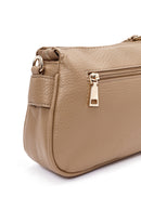 Kadın Bej Uzun Askılı Çapraz Çanta | Derimod Kadın Bej Uzun Askılı Çapraz Çanta | Derimod