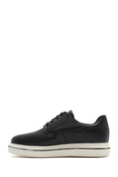 Men's Black Lace-up Leather Casual Shoes | Derimod Men's Black Lace-up Leather Casual Shoes | Derimod