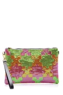Women's Multicolor Faux Leather Portfolio | Derimod Women's Multicolor Faux Leather Portfolio | Derimod