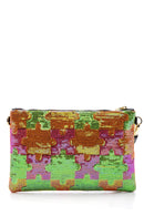 Women's Multicolor Faux Leather Portfolio | Derimod Women's Multicolor Faux Leather Portfolio | Derimod