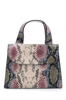 Women's Snakeskin Patterned Mini Shoulder Bag | Derimod Women's Snakeskin Patterned Mini Shoulder Bag | Derimod