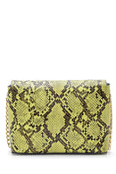 Women's Snakeskin Patterned Crossbody Bag | Derimod Women's Snakeskin Patterned Crossbody Bag | Derimod