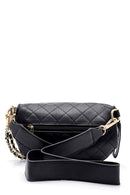 Women's Quilted Waist Bag | Derimod Women's Quilted Waist Bag | Derimod