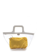 Women's Transparent Handbag | Derimod Women's Transparent Handbag | Derimod