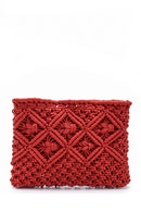 Women's Wicker Portfolio | Derimod Women's Wicker Portfolio | Derimod