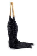 Women's Knitted Tassel Detailed Bag | Derimod Women's Knitted Tassel Detailed Bag | Derimod