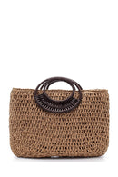 Women's Straw Handbag | Derimod Women's Straw Handbag | Derimod