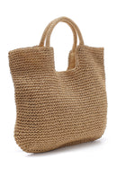 Women's Straw Shoulder Bag | Derimod Women's Straw Shoulder Bag | Derimod