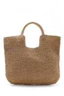 Women's Straw Shoulder Bag | Derimod Women's Straw Shoulder Bag | Derimod