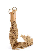 Women's Knitted Tassel Detailed Bag | Derimod Women's Knitted Tassel Detailed Bag | Derimod