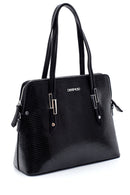 Women's Printed Shoulder Bag | Derimod Women's Printed Shoulder Bag | Derimod