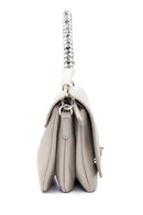 Kadın Gri Suni Deri Omuz Çantası | Derimod Kadın Gri Suni Deri Omuz Çantası | Derimod