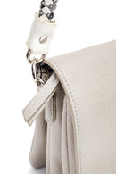 Kadın Gri Suni Deri Omuz Çantası | Derimod Kadın Gri Suni Deri Omuz Çantası | Derimod