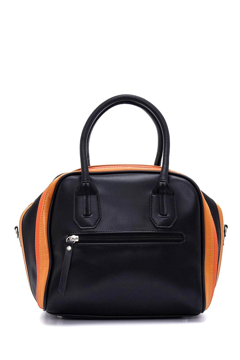 Kadın Siyah Suni Deri Kol Çantası