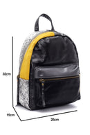 Kadın Siyah Suni Deri Sırt Çantası | Derimod Kadın Siyah Suni Deri Sırt Çantası | Derimod