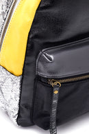 Kadın Siyah Suni Deri Sırt Çantası | Derimod Kadın Siyah Suni Deri Sırt Çantası | Derimod