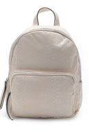 Women's Snakeskin Patterned Backpack | Derimod Women's Snakeskin Patterned Backpack | Derimod