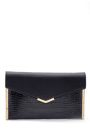 Women's Crocodile Patterned Portfolio | Derimod Women's Crocodile Patterned Portfolio | Derimod
