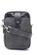 Men's Black Messenger Bag | Derimod Men's Black Messenger Bag | Derimod