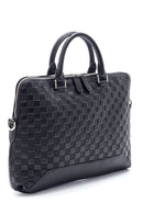 Men's Printed Briefcase | Derimod Men's Printed Briefcase | Derimod