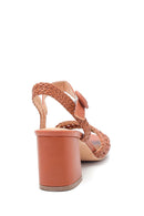 Kadın Kalın Topuklu Casual Sandalet | Derimod Kadın Kalın Topuklu Casual Sandalet | Derimod