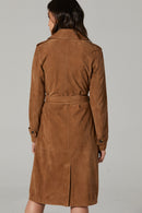 Carmen Kadın Süet Deri Ceket | Derimod Carmen Kadın Süet Deri Ceket | Derimod