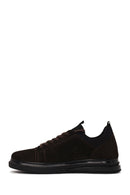 Erkek Kahverengi Bağcıklı Süet Deri Sneaker | Derimod Erkek Kahverengi Bağcıklı Süet Deri Sneaker | Derimod