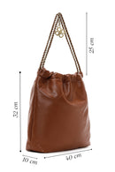 Women's Tan Shoulder Bag | Derimod Women's Tan Shoulder Bag | Derimod