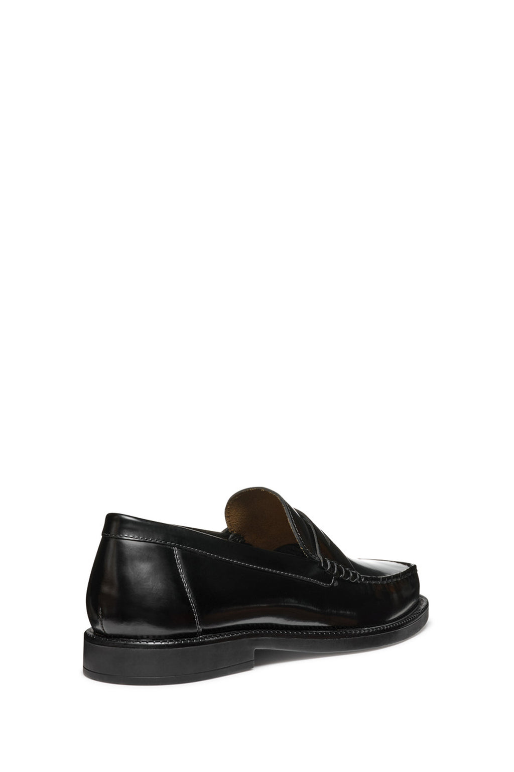 Geox Erkek Siyah U Recanati - Brushs.Lea Deri Loafer