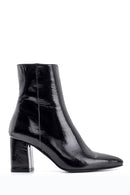 Women's Patent Leather Heeled Boots | Derimod Women's Patent Leather Heeled Boots | Derimod