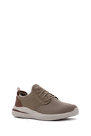 Skechers Erkek Bej Delson 3.0 Sneaker | Derimod Skechers Erkek Bej Delson 3.0 Sneaker | Derimod