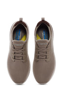 Skechers Erkek Bej Delson 3.0 Sneaker | Derimod Skechers Erkek Bej Delson 3.0 Sneaker | Derimod