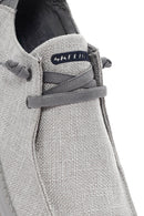 Skechers Men's Gray Melson-Nela Sports Sneaker | Derimod Skechers Men's Gray Melson-Nela Sports Sneaker | Derimod