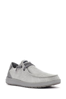 Skechers Men's Gray Melson-Nela Sports Sneaker | Derimod Skechers Men's Gray Melson-Nela Sports Sneaker | Derimod