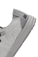 Skechers Men's Gray Melson-Nela Sports Sneaker | Derimod Skechers Men's Gray Melson-Nela Sports Sneaker | Derimod