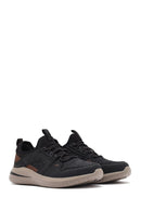 Skechers Erkek Siyah Delson 3.0 Kumaş Sneaker | Derimod Skechers Erkek Siyah Delson 3.0 Kumaş Sneaker | Derimod