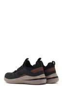 Skechers Men's Black Delson 3.0 Fabric Sneaker | Derimod Skechers Men's Black Delson 3.0 Fabric Sneaker | Derimod