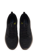 Skechers Men's Black Delson 3.0 Fabric Sneaker | Derimod Skechers Men's Black Delson 3.0 Fabric Sneaker | Derimod