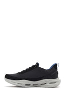Skechers Men's Black Arch Fit Orvan - Kincade Lace-Up Thick Sole Sneaker | Derimod Skechers Men's Black Arch Fit Orvan - Kincade Lace-Up Thick Sole Sneaker | Derimod