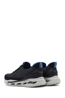 Skechers Men's Black Arch Fit Orvan - Kincade Lace-Up Thick Sole Sneaker | Derimod Skechers Men's Black Arch Fit Orvan - Kincade Lace-Up Thick Sole Sneaker | Derimod