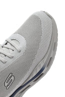 Skechers Men's Grey Arch Fit Orvan - Kincade Lace-Up Thick Sole Sneaker | Derimod Skechers Men's Grey Arch Fit Orvan - Kincade Lace-Up Thick Sole Sneaker | Derimod