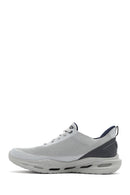 Skechers Men's Grey Arch Fit Orvan - Kincade Lace-Up Thick Sole Sneaker | Derimod Skechers Men's Grey Arch Fit Orvan - Kincade Lace-Up Thick Sole Sneaker | Derimod