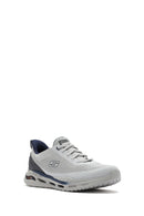 Skechers Men's Grey Arch Fit Orvan - Kincade Lace-Up Thick Sole Sneaker | Derimod Skechers Men's Grey Arch Fit Orvan - Kincade Lace-Up Thick Sole Sneaker | Derimod
