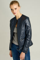 Sarah Kadın Deri Ceket | Derimod Sarah Kadın Deri Ceket | Derimod