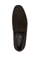 Geox Men's Brown Sapienza Suede Leather Loafer | Derimod Geox Men's Brown Sapienza Suede Leather Loafer | Derimod