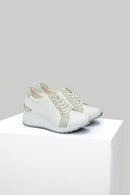 Dolgu Topuklu Kadın Spor Ayakkabı | Derimod Dolgu Topuklu Kadın Spor Ayakkabı | Derimod