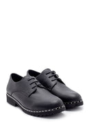 Women's Stone Detailed Oxford Shoes | Derimod Women's Stone Detailed Oxford Shoes | Derimod